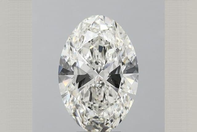 IGI | 6.51ct | Oval | H | VS1 | Ideal
