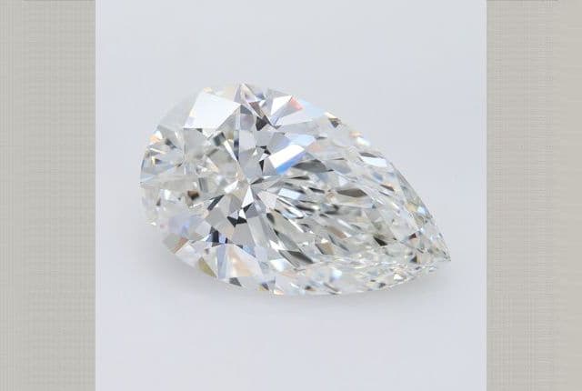 5.36ct | Pear | F | IF | Ideal