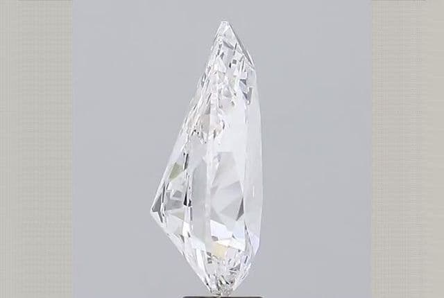 11.21ct | Pear | F | VVS2 | Ideal