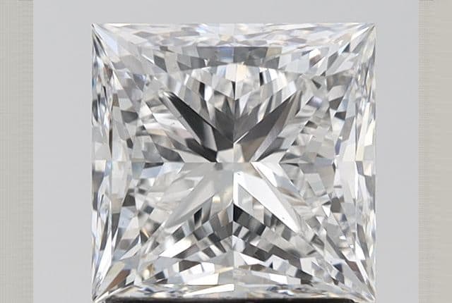 2.71ct | Princess | F | VS2 | Ideal