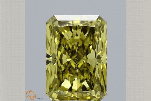 IGI | 3.5ct | Radiant | FANCY | VVS2 | Excellent