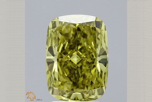 3.47ct | Cushion | FANCY | VS1 | Excellent