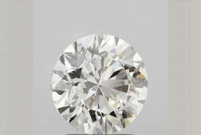 3.3ct | Round | H | VVS2 | Ideal