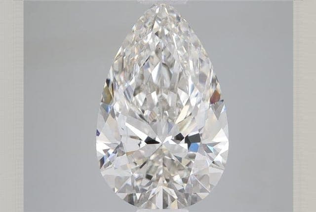 IGI | 4ct | Pear | H | VS2 | Excellent