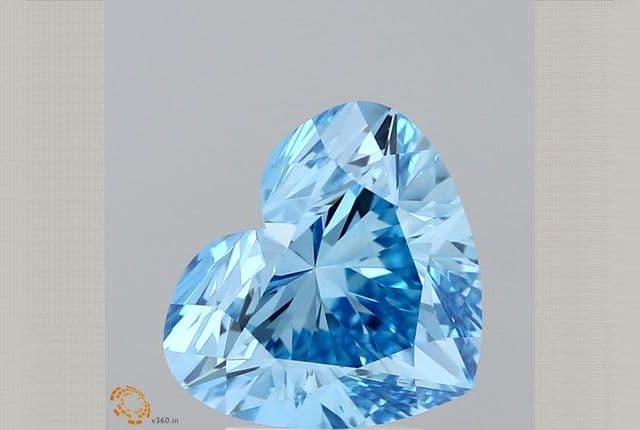 IGI | 3.5ct | Heart | FANCY | VS1 | Very Good