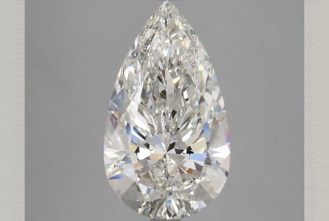 IGI | 4.1ct | Pear | H | VS2 | Ideal