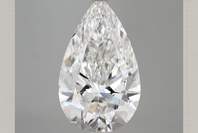 5.16ct | Pear | F | VS1 | Ideal