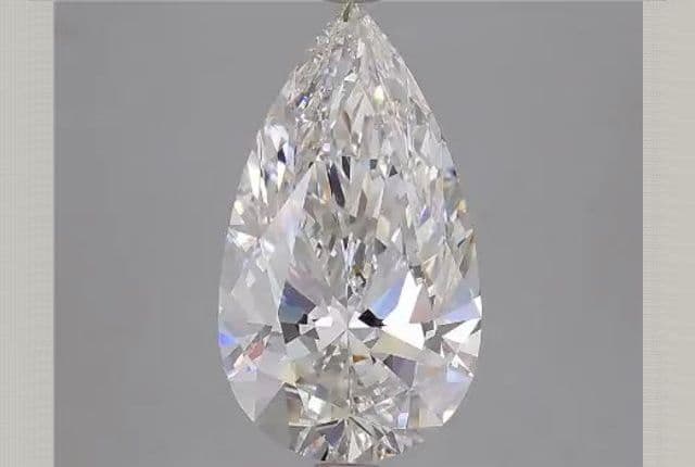 4.17ct | Pear | G | VS1 | Ideal