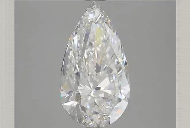 4.35ct | Pear | F | VS1 | Ideal