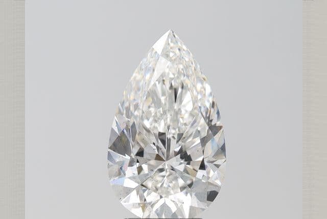 5.05ct | Pear | F | SI1 | Ideal