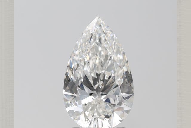 IGI | 3.51ct | Pear | F | SI2 | Ideal