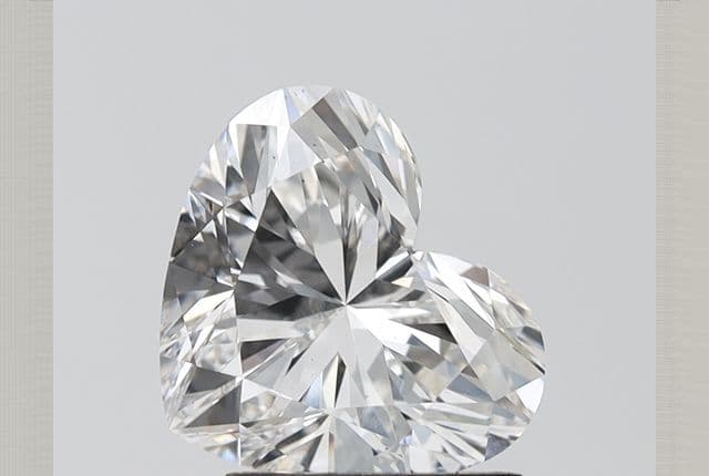 2.43ct | Heart | F | VS1 | Ideal