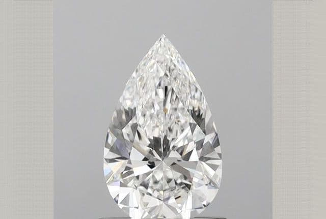 0.95ct | Pear | E | VVS1 | Ideal