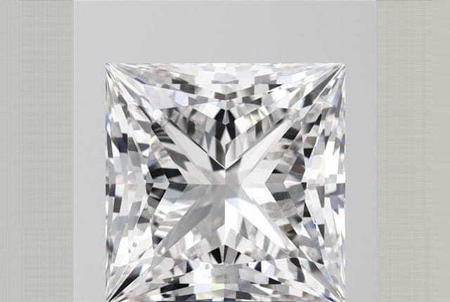 6.19ct | Princess | F | VS1 | Ideal