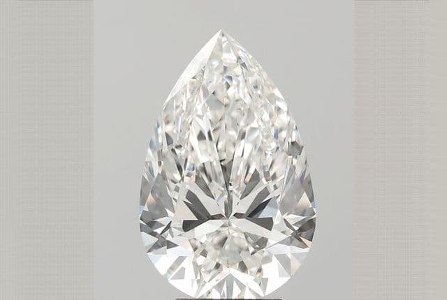 IGI | 4.32ct | Pear | I | VVS2 | Ideal