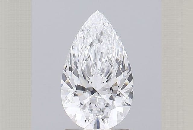 1.36ct | Pear | D | VVS1 | Ideal