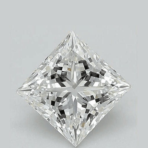IGI | 1.62ct | Princess | F | VVS2 | Ideal
