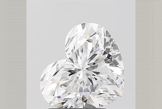 2.45ct | Heart | D | VVS2 | Ideal