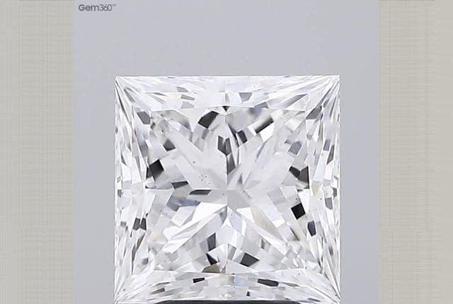 3.49ct | Princess | E | VS1 | Ideal