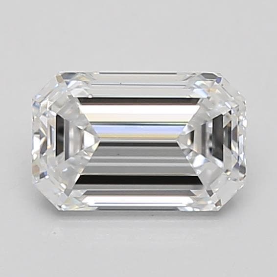 0.85ct | Emerald | D | IF | Ideal