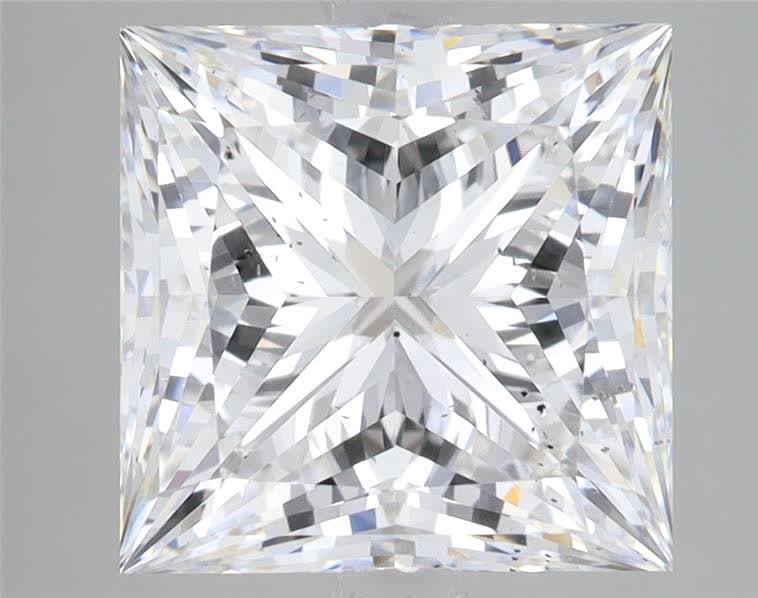 5.38ct | Princess | E | SI1 | Ideal