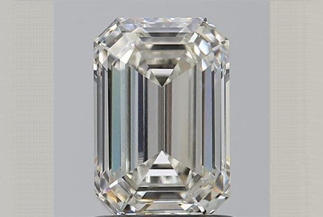 1.3ct | Emerald | H | VVS2 | Excellent