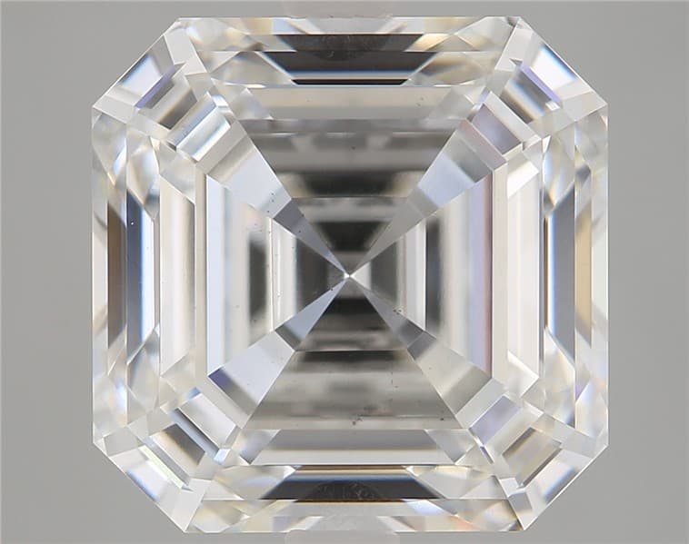 IGI | 5.1ct | Asscher | G | VS1 | Ideal
