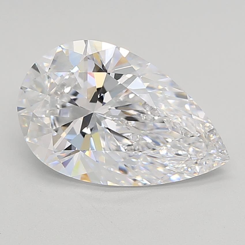 IGI | 4.1ct | Pear | D | VVS2 | Ideal