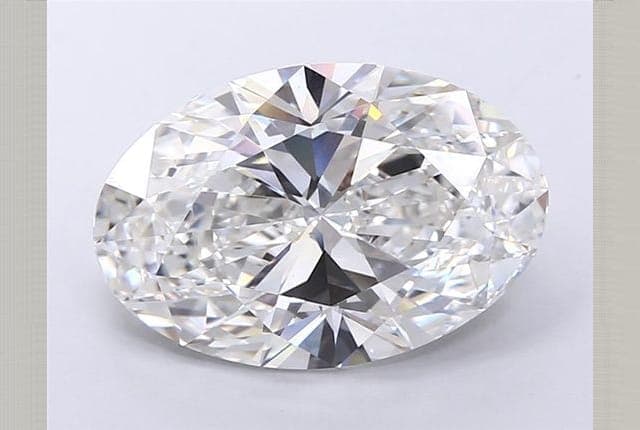 IGI | 11.02ct | Oval | F | VS1 | Ideal