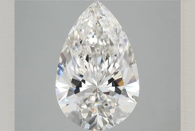 4.87ct | Pear | F | VS1 | Ideal