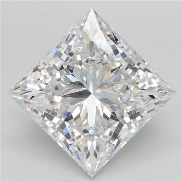 5.69ct | Princess | E | VS2 | Ideal