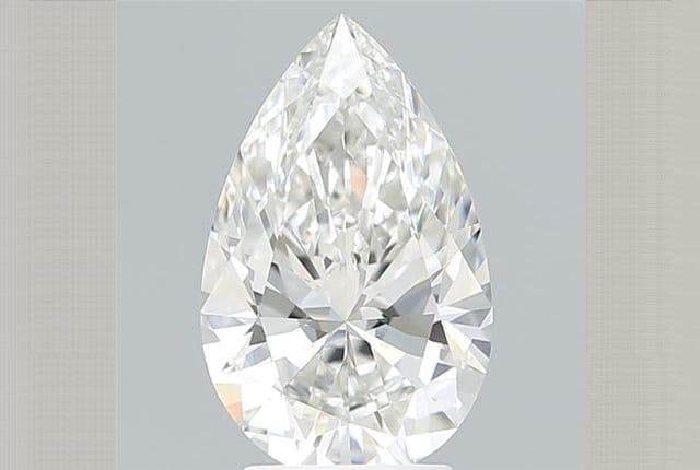 IGI | 3.11ct | Pear | F | VVS2 | Excellent