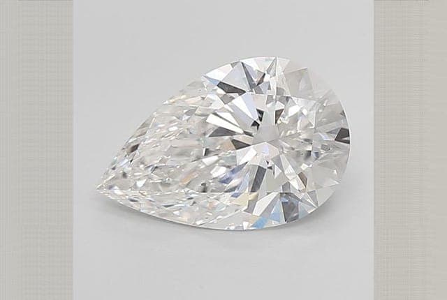 IGI | 4.1ct | Pear | E | VS2 | Ideal