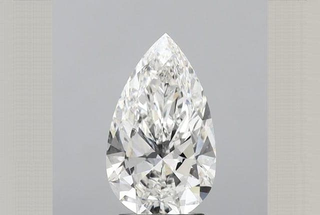 IGI | 2.71ct | Pear | F | VS2 | Ideal