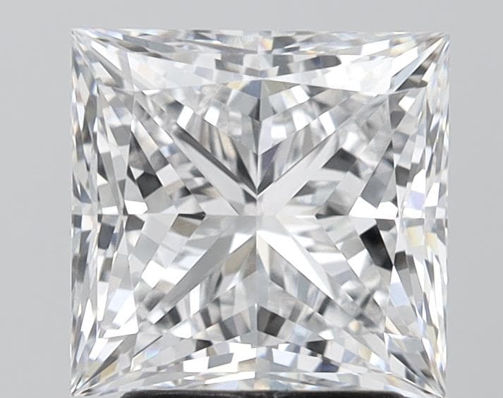 2.96ct | Princess | D | VVS2 | Ideal