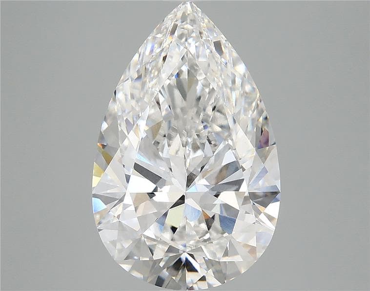 IGI | 4.81ct | Pear | F | VS1 | Ideal