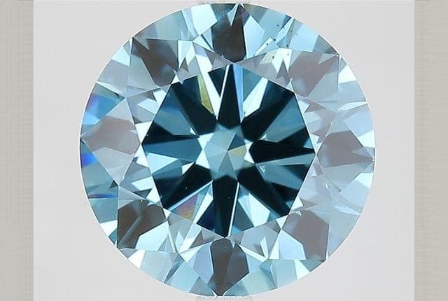 IGI | 5.64ct | Round | FANCY | VS2 | Ideal