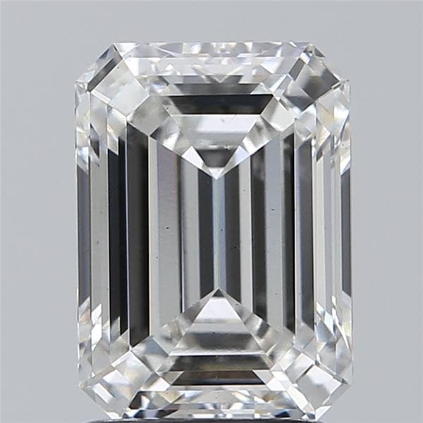 2.38ct | Emerald | F | VS2 | Excellent