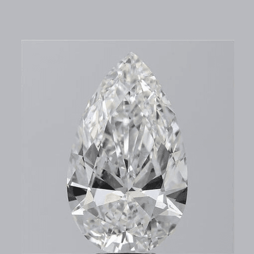 IGI | 7.54ct | Pear | E | VVS2 | Excellent