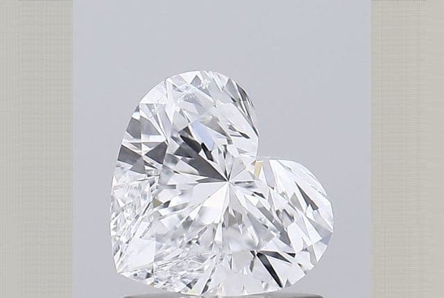 0.96ct | Heart | D | SI1 | Ideal