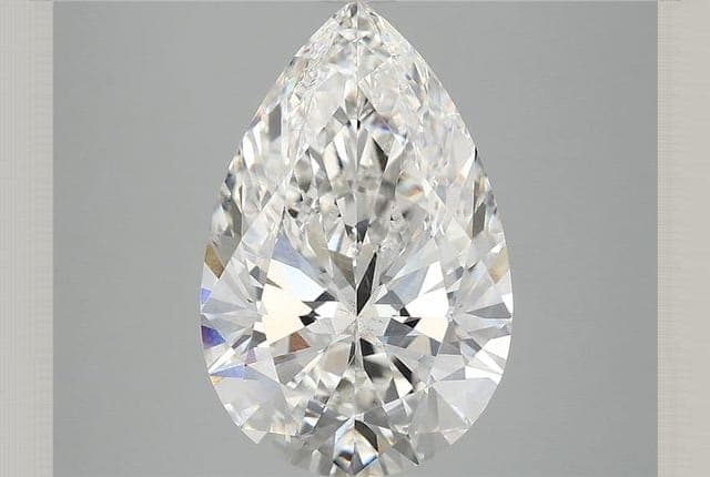 IGI | 4.82ct | Pear | F | VS2 | Ideal