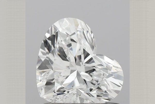 0.79ct | Heart | D | VS1 | Ideal
