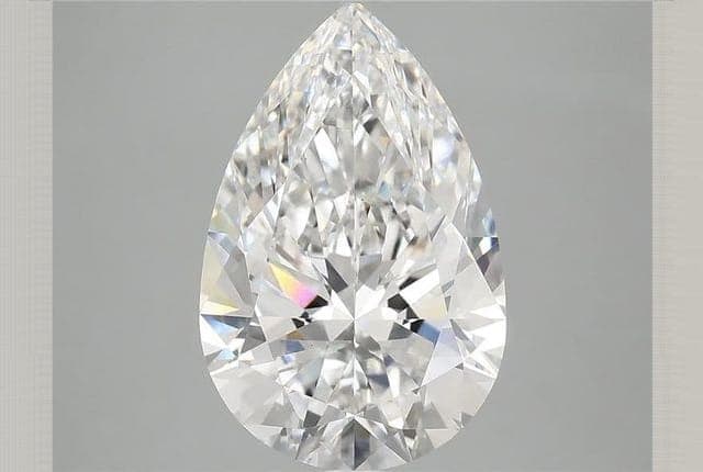 4.86ct | Pear | E | VS1 | Ideal