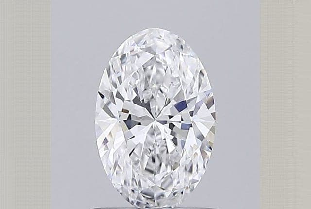 IGI | 0.91ct | Oval | D | VVS1 | Ideal