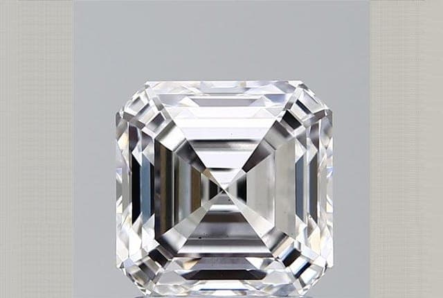 2.05ct | Asscher | D | VS1 | Ideal