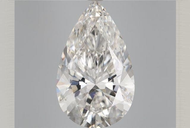 10.48ct | Pear | F | VVS2 | Ideal