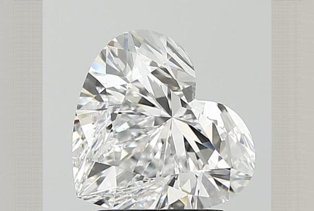 2.16ct | Heart | D | VS1 | Excellent
