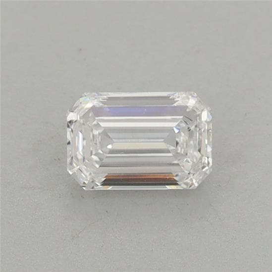 0.42ct | Emerald | D | VS2 | Ideal