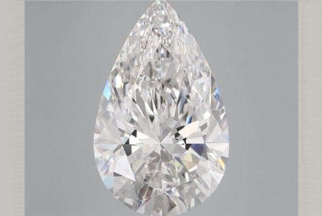 IGI | 7.75ct | Pear | F | VVS2 | Ideal