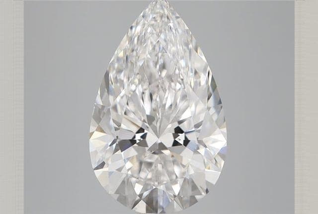 IGI | 4.1ct | Pear | D | VS2 | Ideal